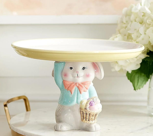 Adorable Easter Bunny (Light-up!) Cake Stand