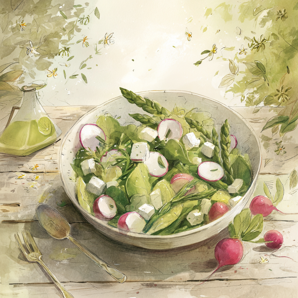Asparagus and Radish Salad: A Fresh Spring Side for Easter