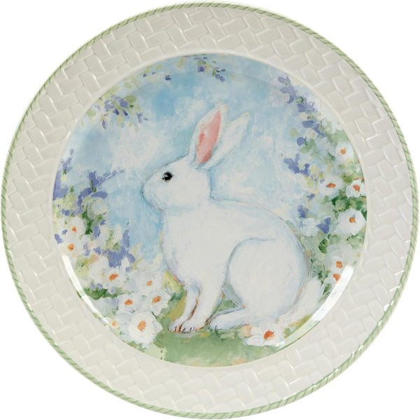 Easter Morning Round Serving Platter