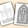 Free 35-Page Religious Easter Coloring Pages (Printable PDF)