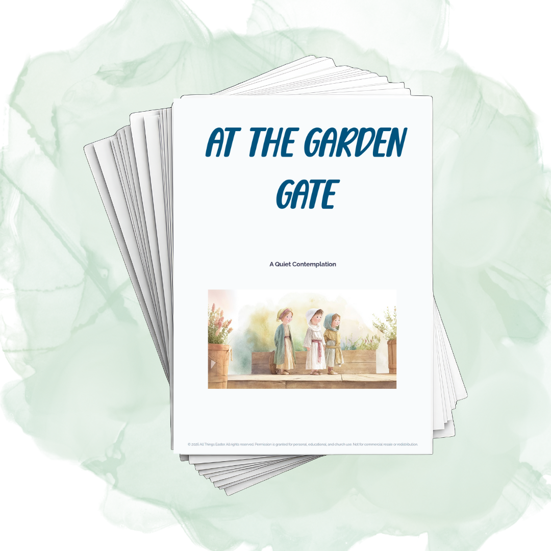 Director's Pack - At the Garden Gate Easter Play