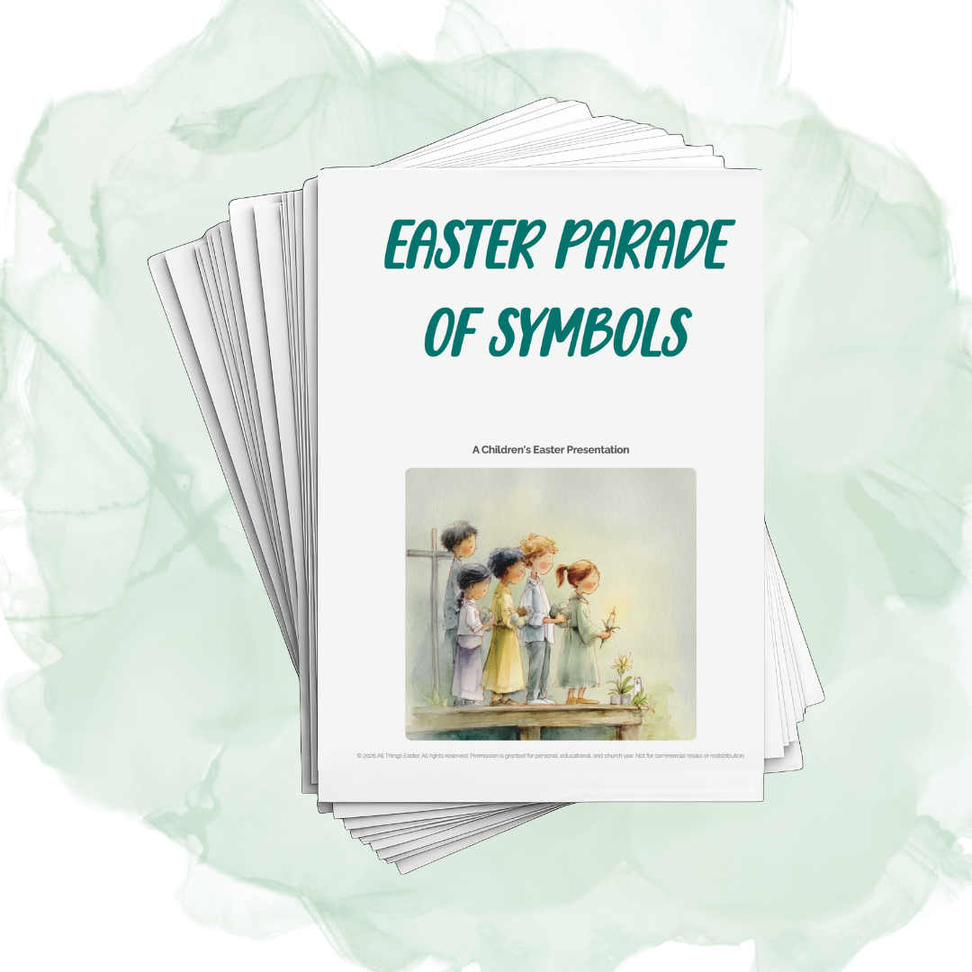 Director's Pack - Easter Parade of Symbols – Easter Play  (Printable PDF)