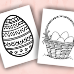 Free 50-Page Easter Egg Coloring Pages (Printable PDF)