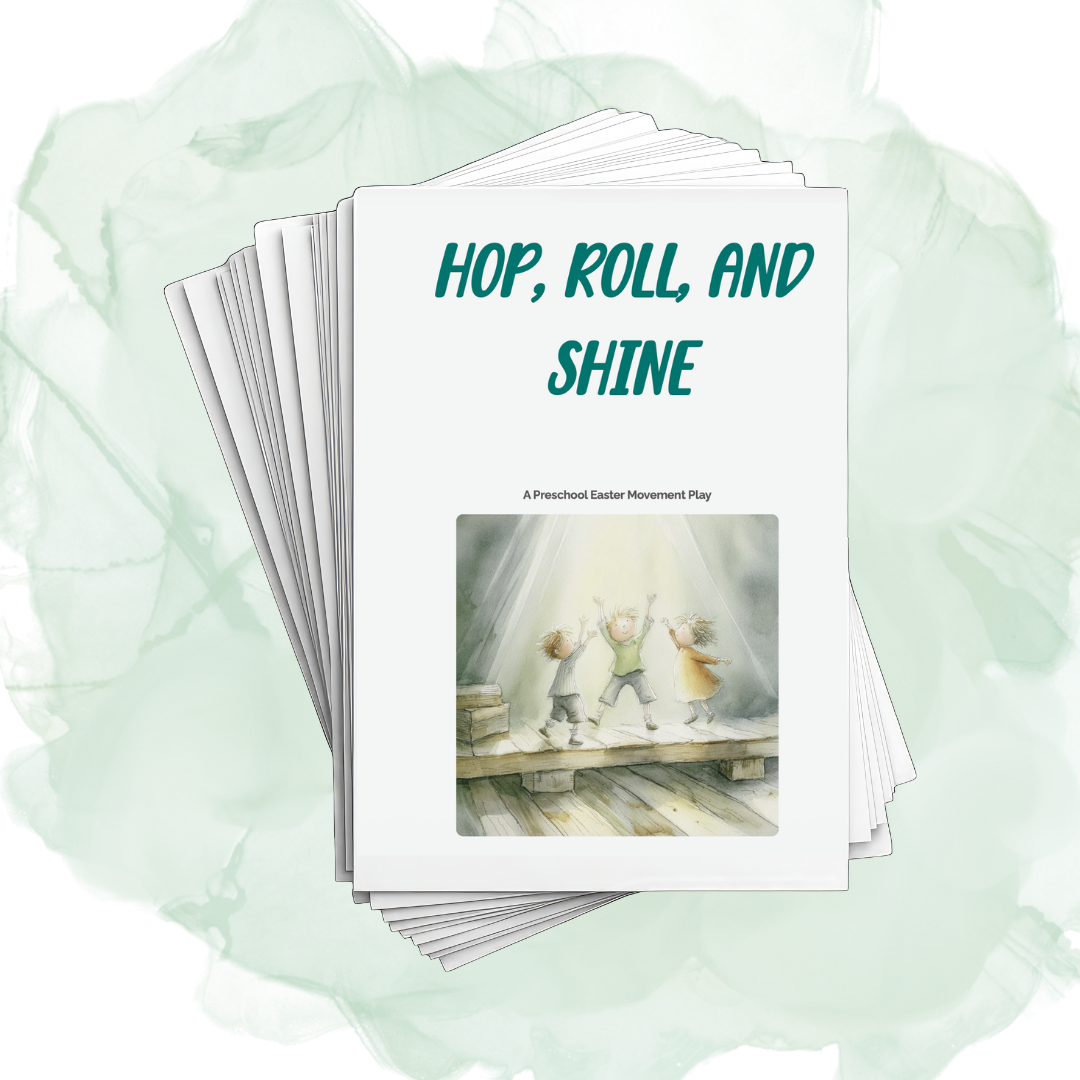 Director's Pack - Hop, Roll, and Shine – Preschool Easter Play (Printable PDF)