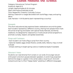 Easter Around the World – Free Educational Easter Play Script